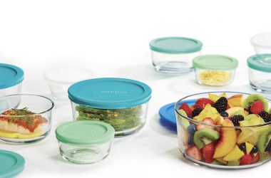 20-Pc. Glass Food Storage Set with SnugFit Lids Just $19.99 (Reg. $58)!